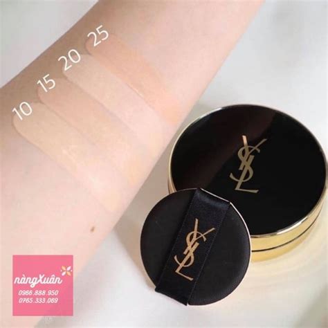 cushion ysl tone 10 và 20|ysl cushion foundation tone.